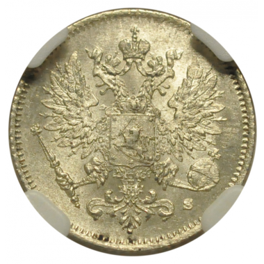 25 пенни 1916 года. "S". ННР MS66