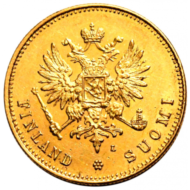 20 марок 1891 года. L. R. UNC
