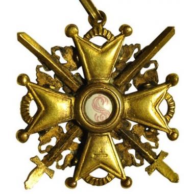 Знак ордена Святого Станислава 3-й степени 