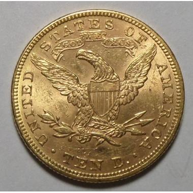 10 долларов США 1893 года
