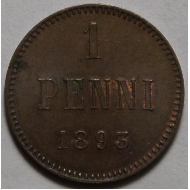 1 пенни 1893 года.