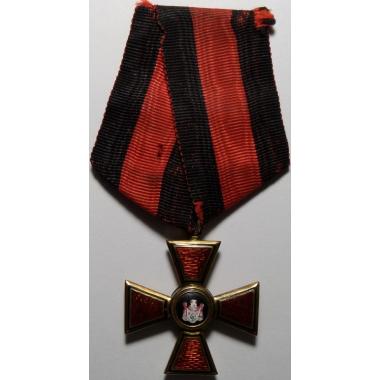 Владимир 4-й степени на орденской ленте.