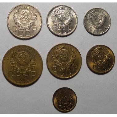 Набор монет 1954 года.