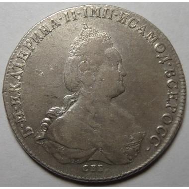 1 рубль 1785 года СПБ-ТI-ЯА.